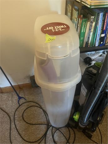 Wrapping Paper and Storage Container