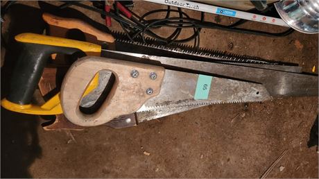 Lot Of Hand Saws