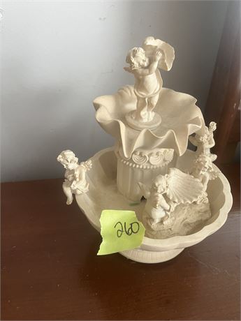 Cherub Fountain Decor