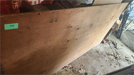2 Sheets Of Plywood