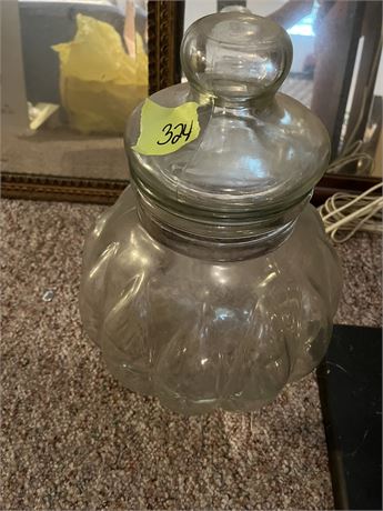 Large Glass Jar