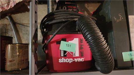 1.0 Peak H.P. Shop Vac