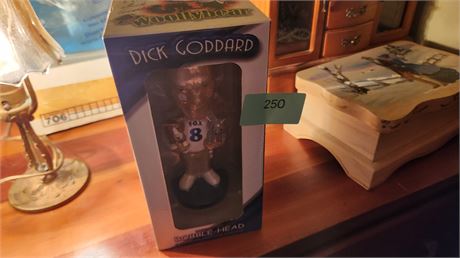 Dick Goddard Signed Bobble Head