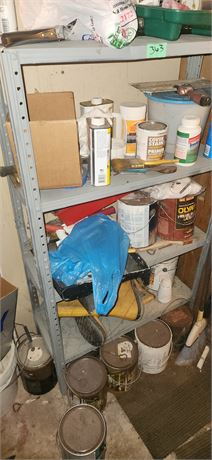 Paint Shelf cleanup