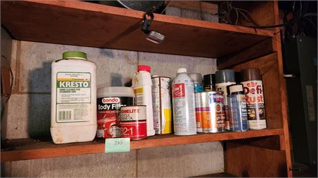 Shelf of Chemicals
