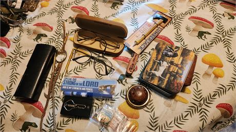 Lumberjack Pen & Wallet & Glasses & Miscellaneous