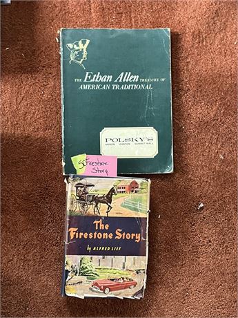 Vintage Ethan Allen Book, The Firestone Story
