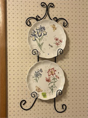 Plate rack and Plates