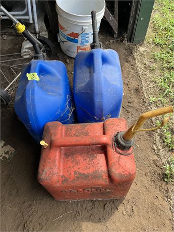 Gas and Kerosene Cans