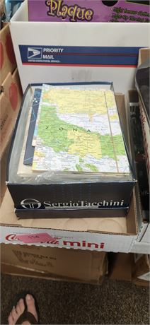 Shoebox full of maps