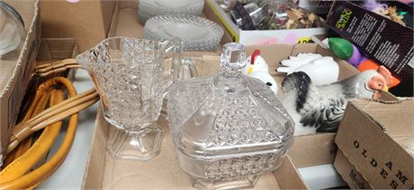 Lot Of Glassware