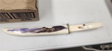 Collectable Wolf Knife