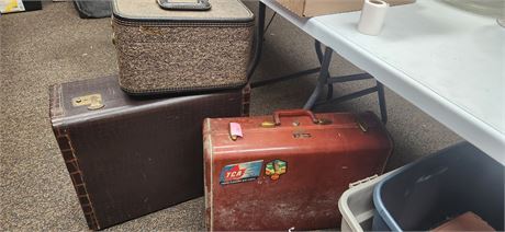 3 Vintage Suitcases