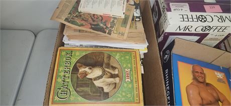 Lot of books and comics