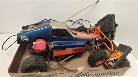 Vintage RC Car & Remote NOT TESTED