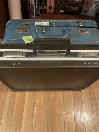 Vintage Suitcase and Briefcase