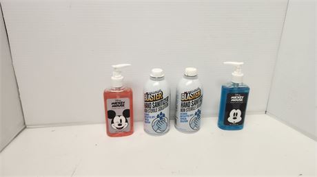 4 Bottles Of Hand Sanitizer