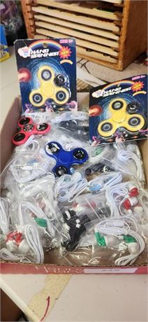 Fidget Spinners & Ear Buds