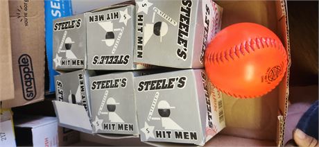 7 Steele's Hit Men Super Tech Softballs