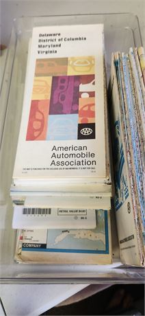 Lot Of Various Maps
