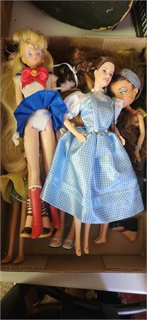 Sailor Moon & Lot Of Miscellaneous Dolls