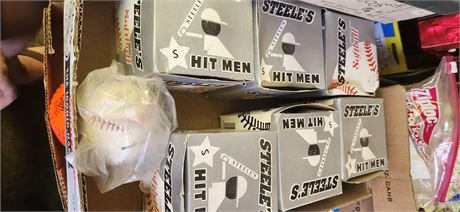 7 Steele's Hit Men Super Tech Softballs