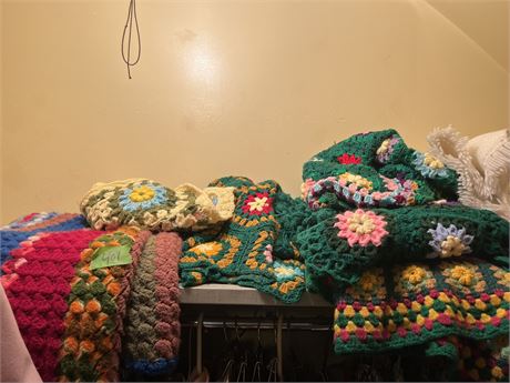 Hand Knitted Blankets