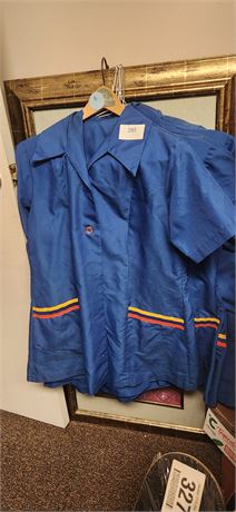 5 Vintage Lawson Employee Shirts & Store Policies & Procedures Book