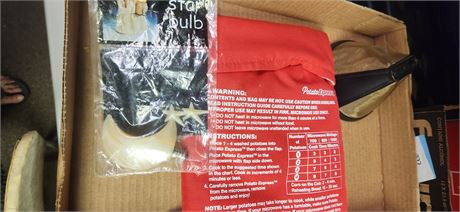 Potato Express Cooker & Star Silicone Star Bulb & Miscellaneous