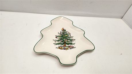 Spode Dish Christmas Tree Pattern