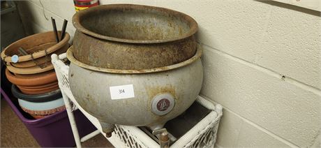 Vintage Cream Separator Bowl With Spigot Made By New World's Standard Series