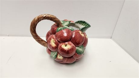 Glass Apple Pitcher