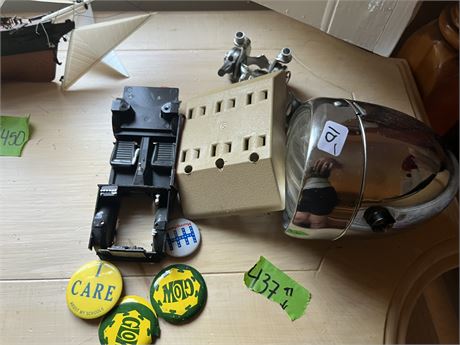 Misc Lot, Vintage Pins, Light, Outlet