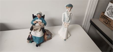 2 Royal Doulton Statues