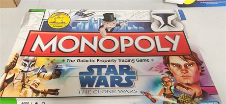 Star Wars Monopoly Board Game