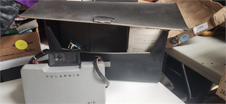 Polaroid 215 Automatic Land Camera & Case