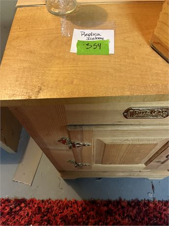 White Clad Cabinet