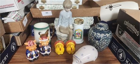 Vintage Salt & Pepper Shakers & Miscellaneous Items