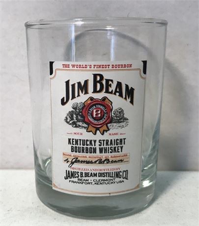 Jim Beam Drinking Glass