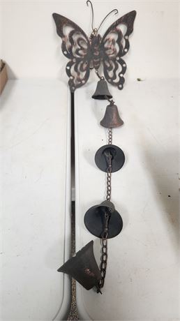 Vintage Metal Butterfly Lawn Decoration
