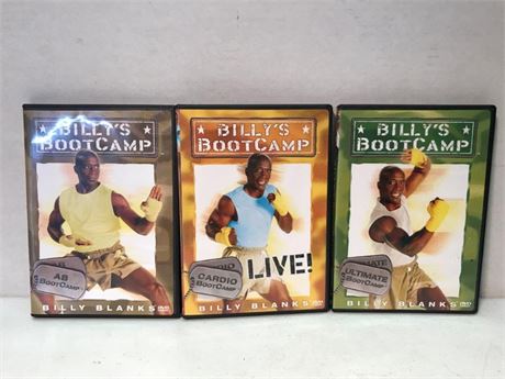Billy's Bootcamp DVD's