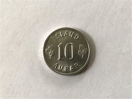 1971 Iceland 10 Aurar