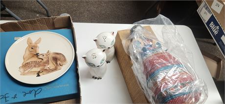 Goebel Collectable Deer Plate & Collectable Items