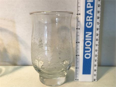 Libbey Glass Christmas Cups