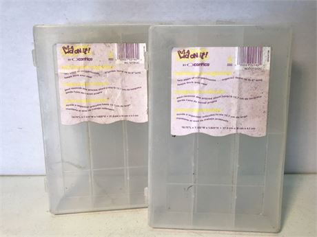 Divided Plastic Containers (#2)