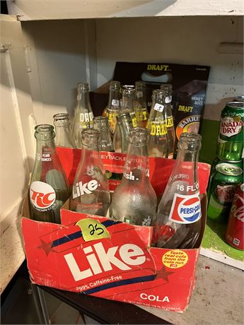 Collectible Soda Bottles