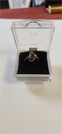 Amethyst ring