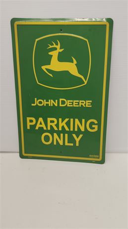 John Deere Metal Sign