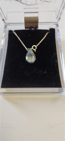 Blue topaz Necklace