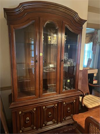 Lighted China Cabinet